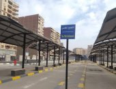 مواقف سرفيس حضارية فى الجيزة ضمن مخطط تطوير محيط المتحف المصرى الكبير.. صور