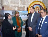 محافظ سوهاج يتفقد "الدير الأبيض" و"الدير الأحمر" ويوجه باستكمال أعمال الترميم