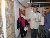 وزير الثقافة يفتتح المعرض الاستعادى للفنان الراحل أشرف الحادى