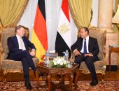 وزير الخارجية يجرى مشاورات سياسية مع نظيره الألمانى