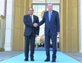 الرئيسان السيسى وأردوغان يحذران من انزلاق الشرق الأوسط بأكمله إلى حالة من الفوضى العارمة ستتحمل عواقبها كل الدول دون استثناء.. ويؤكدان على ضرورة الوقف الفورى لإطلاق النار بغزة ورفضهما الكامل لتهجير الفلسطينيين
