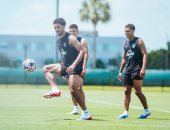 شاهد أهداف عمر مرموش فى تدريبات السيتى قبل انطلاق كأس العالم للأندية