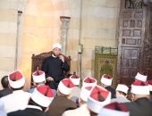 وزير الأوقاف يتفقد مسجد وضريح الإمام الليث بن سعد بالقاهرة