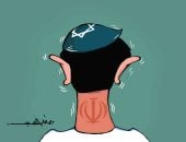 إيران ترد على العدوان الإسرائيلى.. كاريكاتير اليوم السابع
