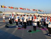 احتفال سفارة الهند باليوم العالمي لليوجا في ميدان السلام بشرم الشيخ