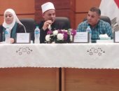 رئيس مدينة الشلاتين يستقبل قافلة وزارة الأوقاف التوعوية والثقافية