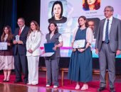 تكريم الإعلامية علا الشافعي في "She Builds Beyond" لدعم رائدات الأعمال
