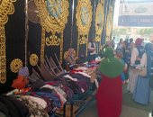 معرض ملابس بالمجان ضمن القافلة التنموية الشاملة بقرية العراقية بالمنوفية