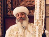 تجليس الأنبا باخوميوس على كرسى دير القديس مكاريوس السكندرى بجبل القلالى