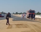 السيطرة على تسريب فى خط غاز وحريق محلين تجاريين في الإسماعيلية