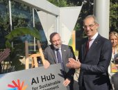 وزير الاتصالات يشارك فى فعالية إطلاق مركز الذكاء الاصطناعى للتنمية فى روما