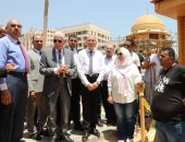 محافظ القاهرة ومستشار رئيس الجمهورية يتفقدان أعمال تطوير وسط البلد