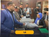 مشاركة واسعة من أعضاء الجمعية العمومية للمحامين في عملية استطلاع الرأي
