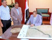 محافظ سوهاج يعتمد الحدود الإدارية الجديدة للمحافظة