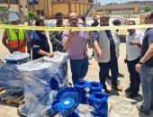 "مياه سوهاج" يتفقد أعمال الإحلال والتجديد بمحطات الصرف بمركزى طهطا وجهينة