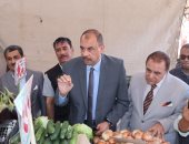 محافظ سوهاج يفتتح سوق اليوم الواحد بمدينة طهطا