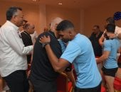 مجلس المصري يجتمع بلاعبي الفريق الأول والجهاز الفني بقيادة التونسي نبيل الكوكي