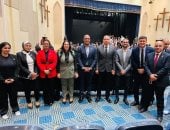 تنسيقية شباب الأحزاب تشارك فى احتفالية ذكرى دخول العائلة المقدسة مصر