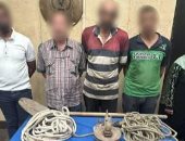 الداخلية تضبط 4 أشخاص لتنقيبهم عن الآثار فى القاهرة