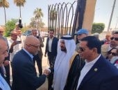 محافظ شمال سيناء يستقبل وفد البرلمان العربى ويستعرض جهود مصر فى دعم غزة