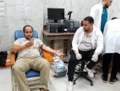 صحة سوهاج تطلق الحملة القومية للتبرع بالدم تحت شعار "تبرعك بالدم حياة"