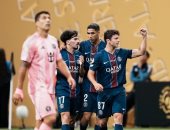 باريس سان جيرمان يهزم إنتر ميامى برباعية فى حضور ميسى بكأس العالم للأندية