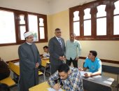 محافظ الجيزة يتابع سير امتحانات شهادة الثانوية الأزهرية