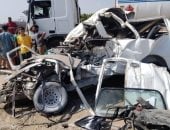 إحالة سائق ومالك السيارة المتسببة فى حادث الطريق الإقليمى محبوسين للجنايات إحالة سائق ومالك السيارة المتسببة فى حادث الطريق الإقليمى محبوسين للجنايات