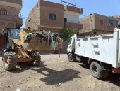 رفع 50 طن قمامة ومخلفات بـ9 قرى بمركز سوهاج