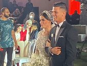 محمد شحاتة لاعب الزمالك ينشر صورة من حفل زفافه.. صور
