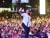 رحمة محسن وحمو بيكا يشعلان احتفالات 30 يونيو بمدينة 6 أكتوبر