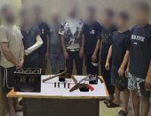 ضبط المتهمين بالتشاجر بأسلحة بسبب فتاة فى حلوان