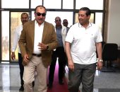 وزير قطاع الأعمال العام يلتقي محافظ دمياط في مستهل زيارته لتفقد عدد من المنشآت