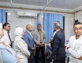 محافظ الجيزة يوجه بزيادة التخصصات الطبية بمستشفى مبارك المركزى بمنشأة القناطر