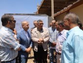 الجيزة: تعزيز كفاءة شبكات المياه وتوسعة محطات الصرف بقرى منشأة القناطر