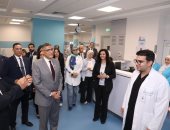 محافظ الجيزة يتفقد مستشفى بهية للكشف المبكر عن سرطان الثدى بمدينة الشيخ زايد