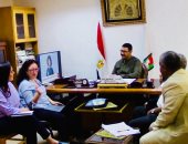 وكيل زراعة سوهاج يستقبل لجنة المتابعة ببرنامج الأغذية العالمى