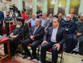 خطب على منبر مسجد ضد العدوان الثلاثى.. عزاء القمص بطرس الجبلاوى (فيديو)