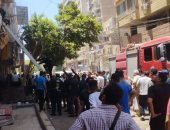 الاستماع لأقوال شهود العيان بحريق مخزن أحذية فى الموسكى