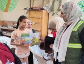 قافلة شاملة لخدمات المياه والصرف الصحى بمدينة البدرشين.. صور