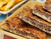 طريقة عمل حواوشى ميكس باللحم والدجاج من الشيف شربينى