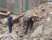 انتشال جثتين من أسفل ركام عقار إمبابة المنهار وعدد المتوفين يرتفع إلى 4 أشخاص