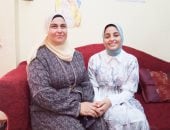 "اليوم السابع" يشارك فرحة الأولى على الثانوية الفنية سهر منصور.. فيديو