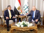 محافظ الجيزة يزور رئيس مجلس الدولة لتهنئته بمنصبه