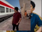 رشق القطارات بالحجارة ظاهرة تعرض حياة الركاب للخطر.. فيديو