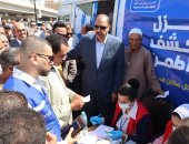 محافظ سوهاج يدشن حملة "100 يوم صحة" بجميع مراكز المحافظة 