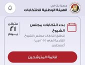 انتخابات عصر التطور الرقمي.. تطبيق الهيئة الوطنية يحدد لجنتك بضغطة واحدة