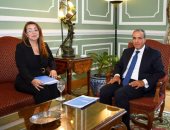 وزير الخارجية يستقبل المديرة التنفيذية لمكتب الأمم المتحدة المعنى بالجريمة