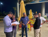 رئيس كهرباء البحيرة يشن حملة لضبط سارقى التيار بالممشى السياحى بمارينا