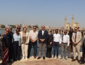 محافظ القليوبية يستقبل وفد اتحاد نقابات جنوب أفريقيا لتعزيز السياحة بالقناطر الخيرية